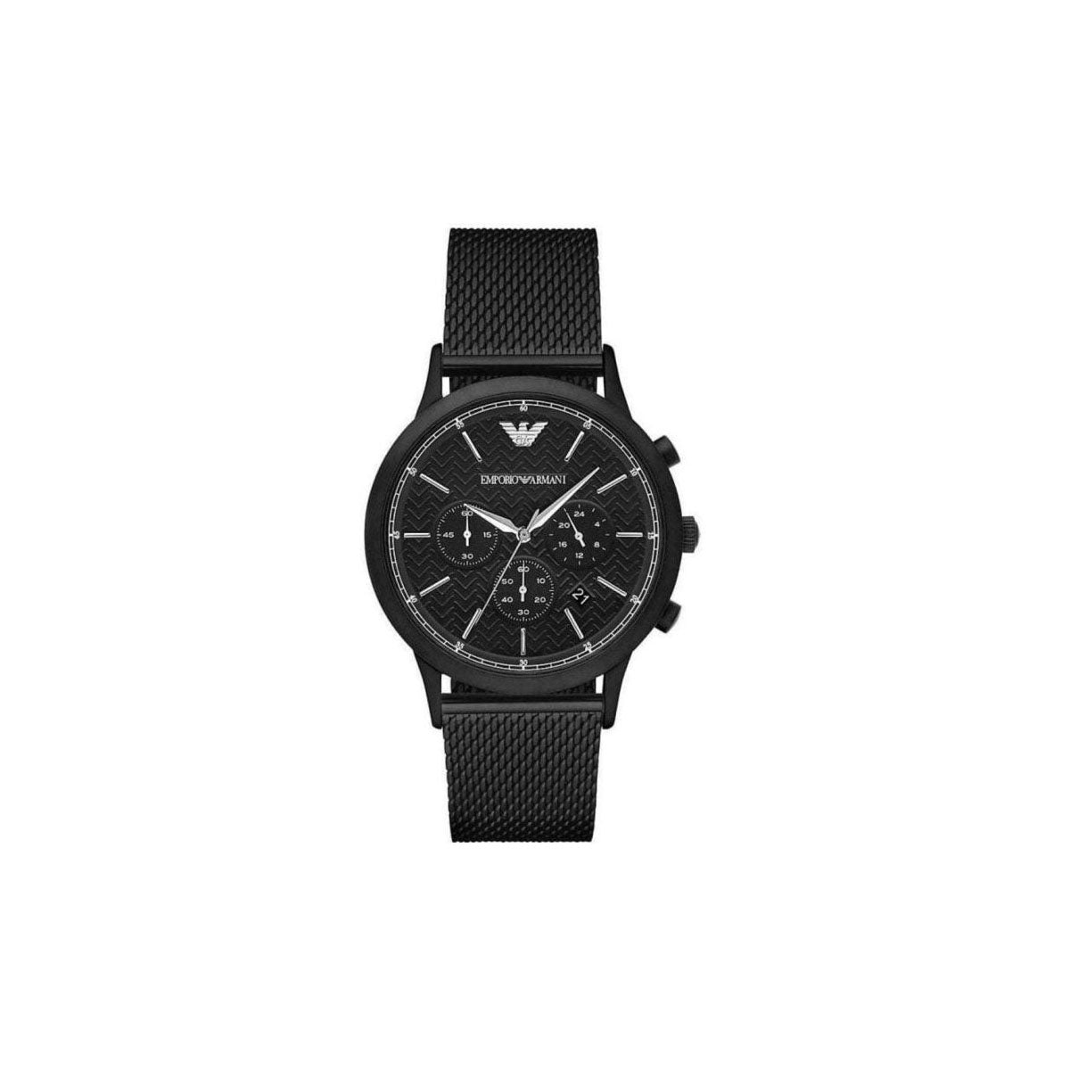 Emporio Armani AR2498 Men's Watch 43 Mm Black